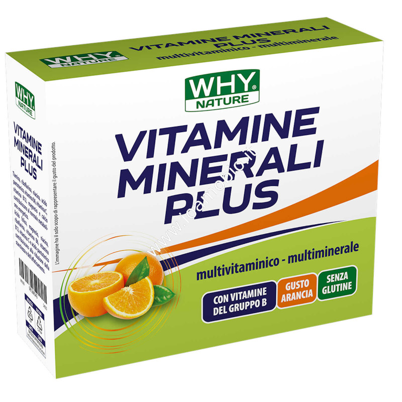 Why Vitamine e Minerali 10 bustine- Integratore Magnesio Potassio Vitamine B