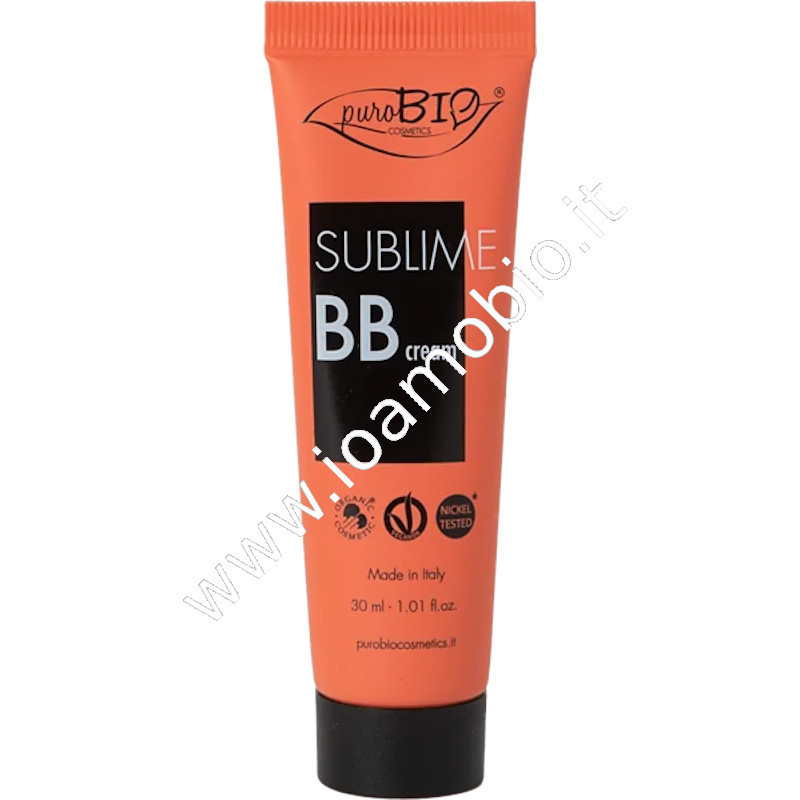 BB Cream  Sublime  02  Chiaro/ Neutro- PuroBio Cosmetics