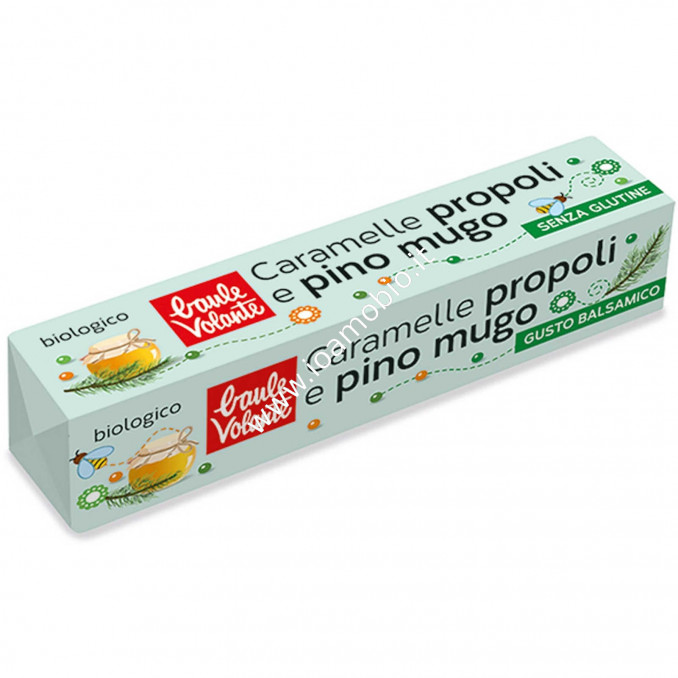 Caramelle Propoli e Pino Mugo in Stick 32g - Biologiche