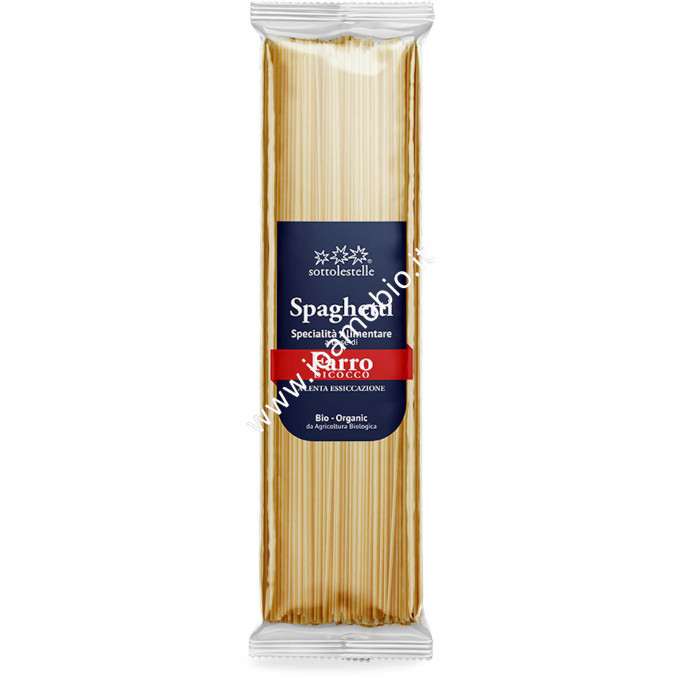 Spaghetti di Farro 500g - Pasta Biologica Sottolestelle