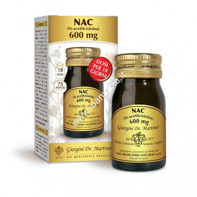 NAC Dr.Giorgini - N-Acetilcisteina 600mg