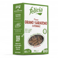 Penne Rigate di Grano Saraceno 340g - Pasta Biologica Senza Glutine Free Felicia