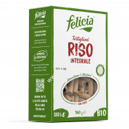 Tortiglioni di Riso Integrale 340g - Pasta Biologica Senza Glutine Free Felicia