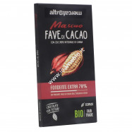 Mascao - Cioccolato Fondente Extra con Fave di Cacao 100g - Bio Altromercato