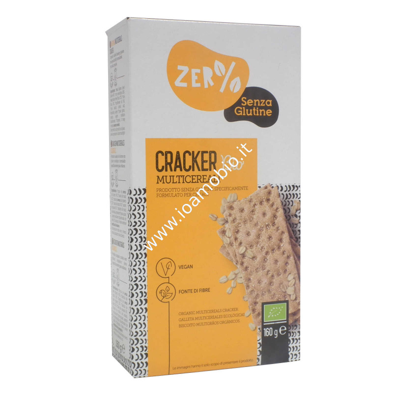 Crackers Multicereali Zero Glutine 160g - Bio Fior di Loto