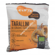 Tarallini di Grano Saraceno Zero Glutine 30g - Biologici Senza Glutine