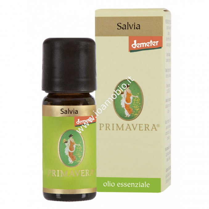 Olio essenziale Salvia Demeter Bio 10ml - Primavera