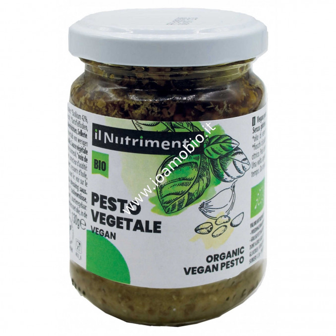 Pesto Vegetale 130g - Condimento Biologico Il Nutrimento