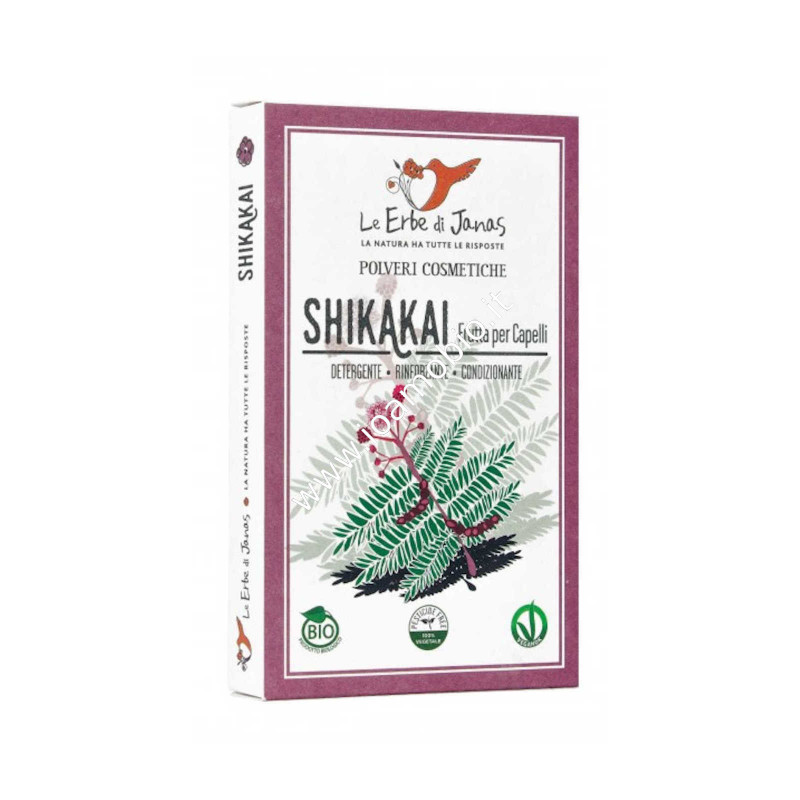 Shikakai Le Erbe di Janas - Frutta per Capelli Bio 100g - Shampoo Naturale