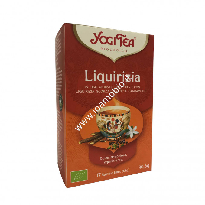 Yogi Tea - Liquirizia - infuso ayurvedico di spezie