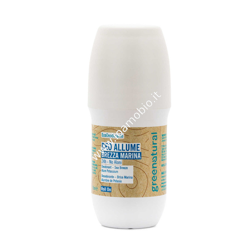 Deodorante Roll-on Brezza Marina 75ml - Greenatural