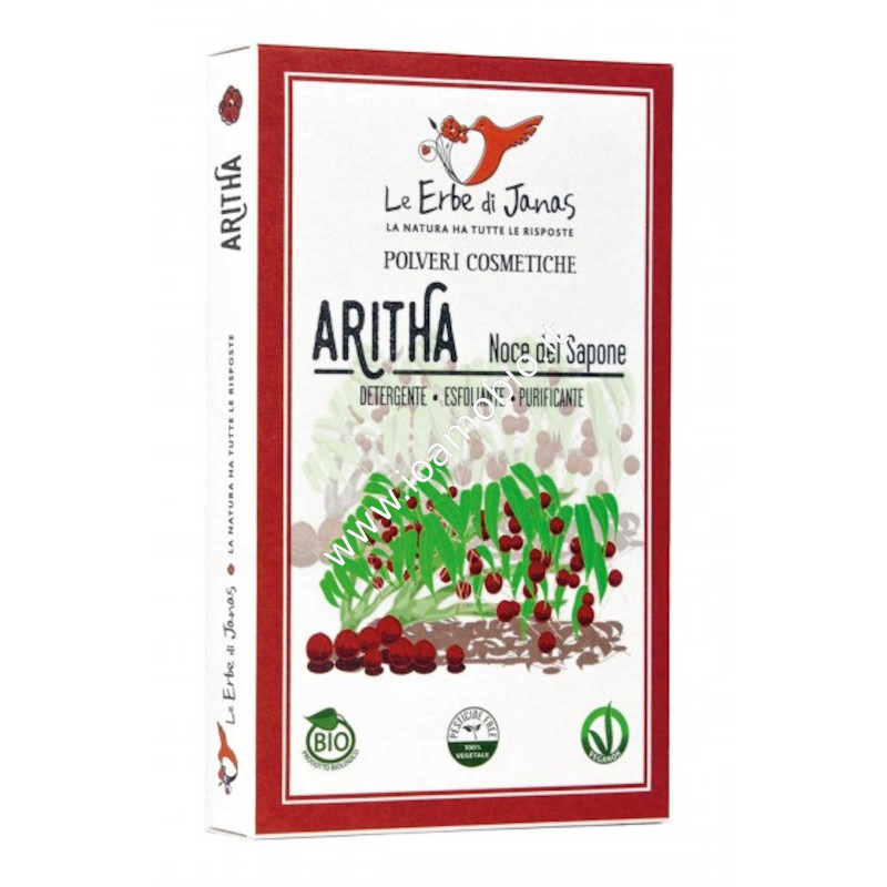 Aritha (Reetha) Bio- Noce del Sapone 100g - Le Erbe di Janas