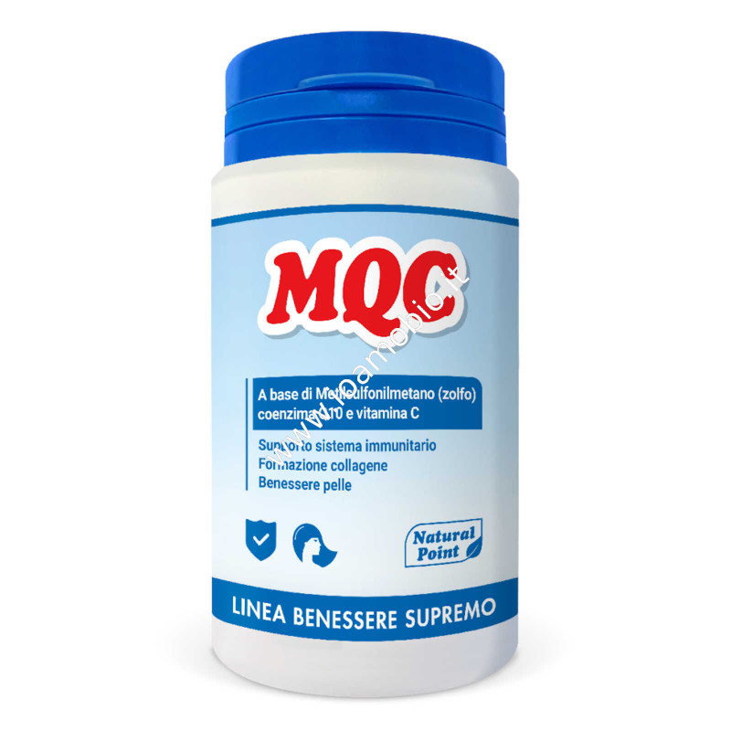 MQC Natural Point 50 capsule - Integratore Zolfo, Coenzima Q10 e Vitamina C