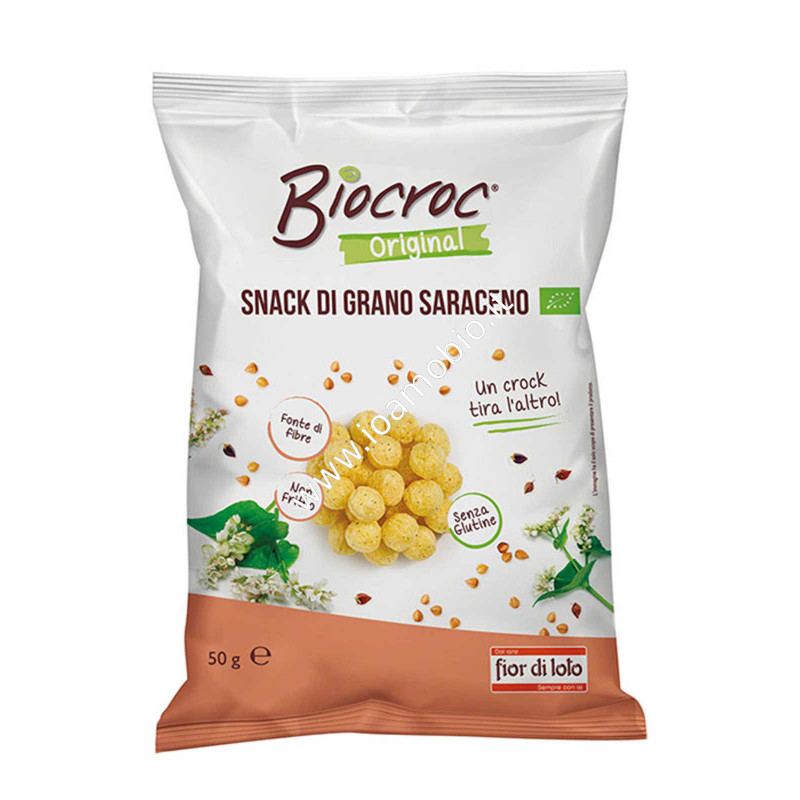 Snack con Grano Saraceno Biocroc 50g