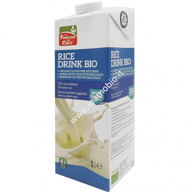 Bevanda di Riso 1l - La Finestra sul Cielo - Latte Vegetale biologico