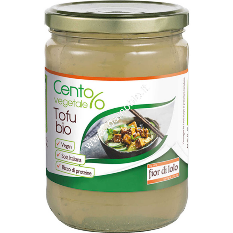 Tofu Naturale a lunga conservazione 250g - Bio Fior di LotoTofu Naturale a lunga conservazione 250g - Bio Fior di Loto