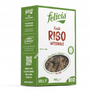 Fusilli di Riso Integrale 340g - Pasta Biologica Senza Glutine Free Felicia