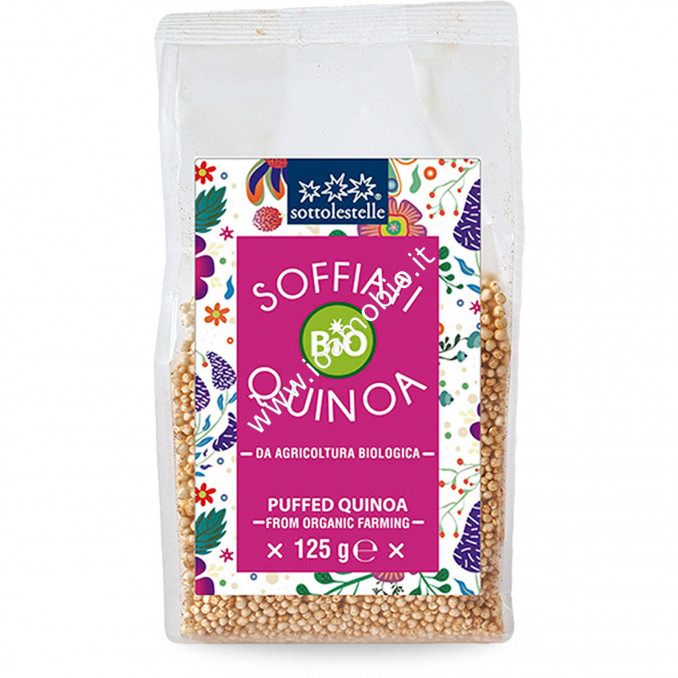 Quinoa Soffiata 125g - Bio Sottolestelle