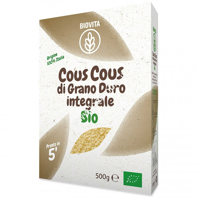 Cous Cous Integrale 500g - Biovita