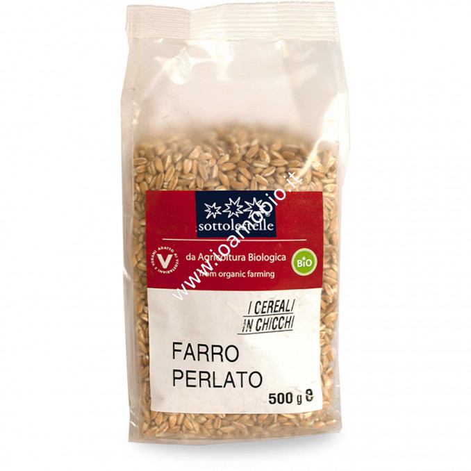 Farro Perlato Bio Sottolestelle 500g - Cereali in Chicco