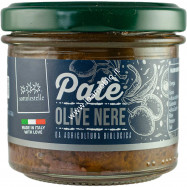 Patè di Olive nere 100g - Crema Biologica Spalmabile Sottolestelle