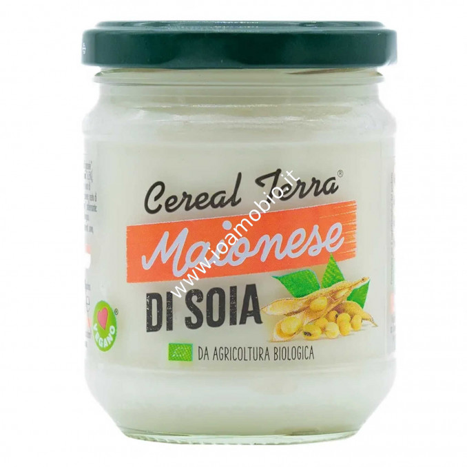 Mayo di Soia senza uova 185g - Maionese Bio Cereal Terra