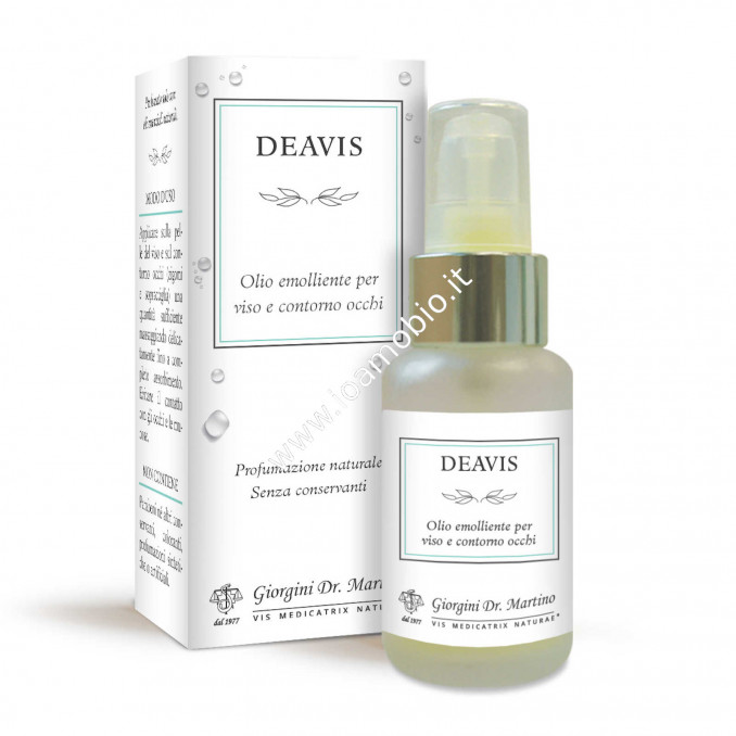 Deavis Dr.Giorgini 50ml - Olio Antirughe emolliente per Viso e Contorno Occhi