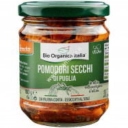 Pomodori secchi di Puglia sott'olio EVO Bio 190g - Bio Organica Italia