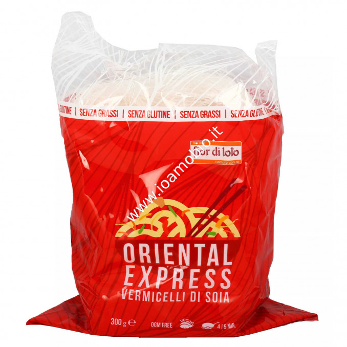 Vermicelli di Soia 300g - Spaghetti Oriental Express - Vegan OGM Free