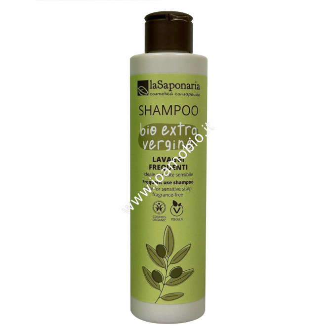 Shampoo Bio Extravergine La Saponaria 200ml - Lavaggi Frequenti