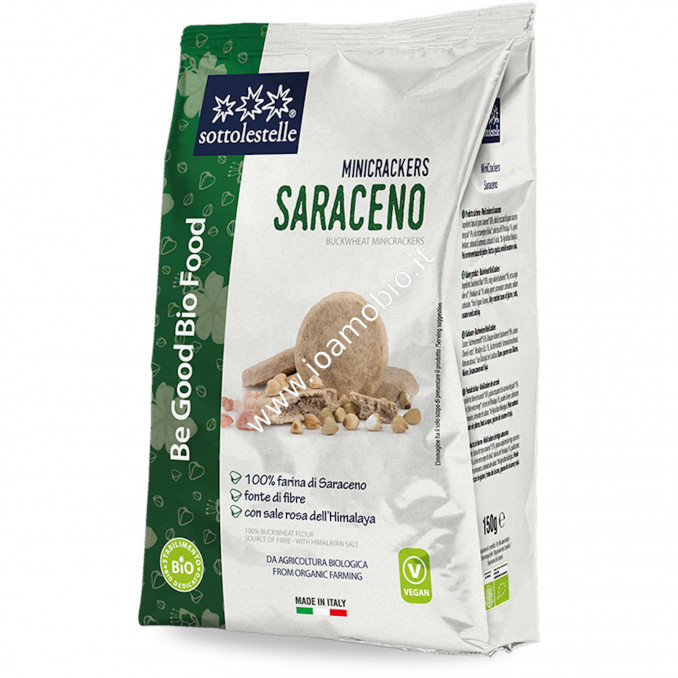 Minicrackers Saraceno 150g - Bio Sottolestelle
