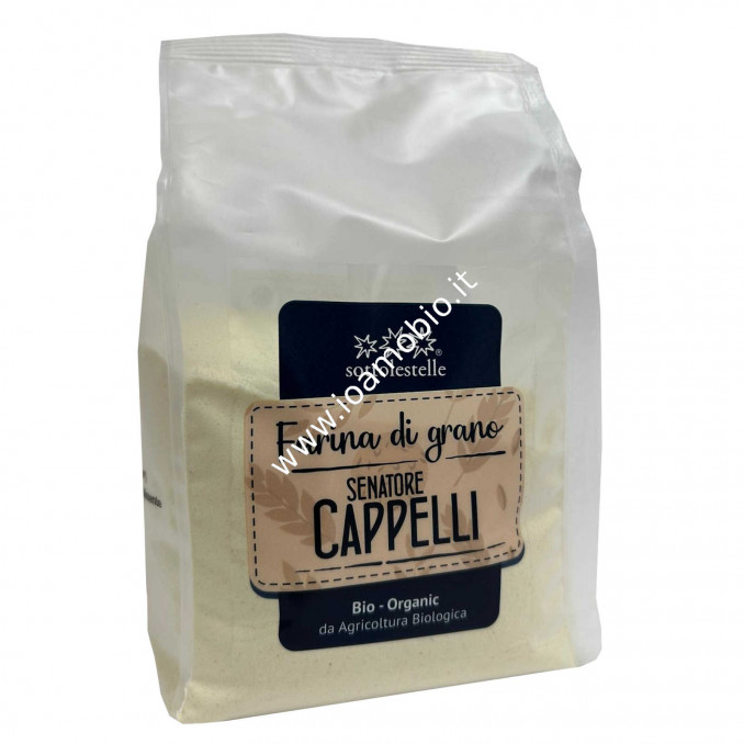 Farina di Grano Senatore Cappelli 500g - Biologica Sottolestelle