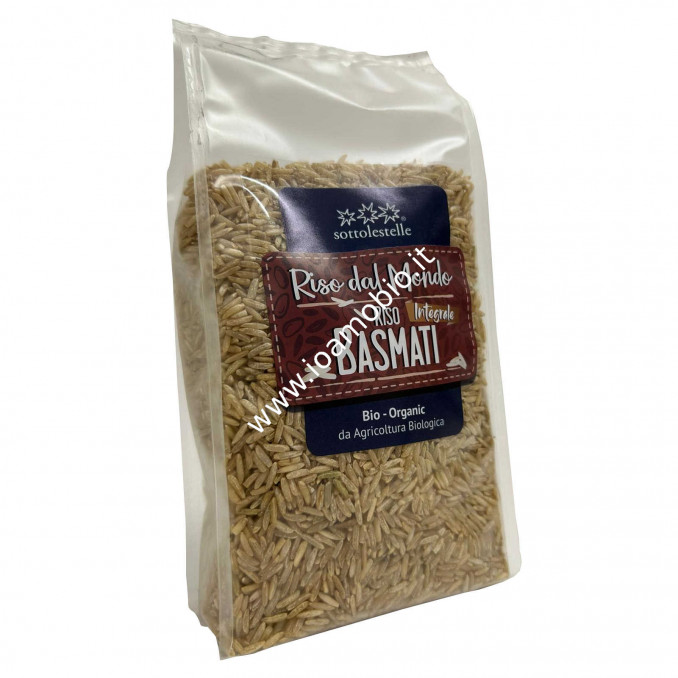 Riso Basmati Integrale 500g - Riso Biologico Sottolestelle