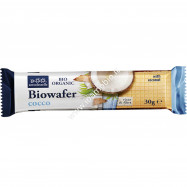 Biowafer Monococco con Cocco 30g - Wafer di Farro Biologico Sottolestelle