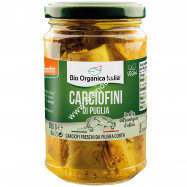 Carciofini di Puglia sott'Olio Evo 280g - Bio Organica Italia
