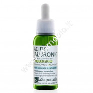 Acido Ialuronico Attivo Puro La Saponaria 30ml - Anti age Idratante Liftante