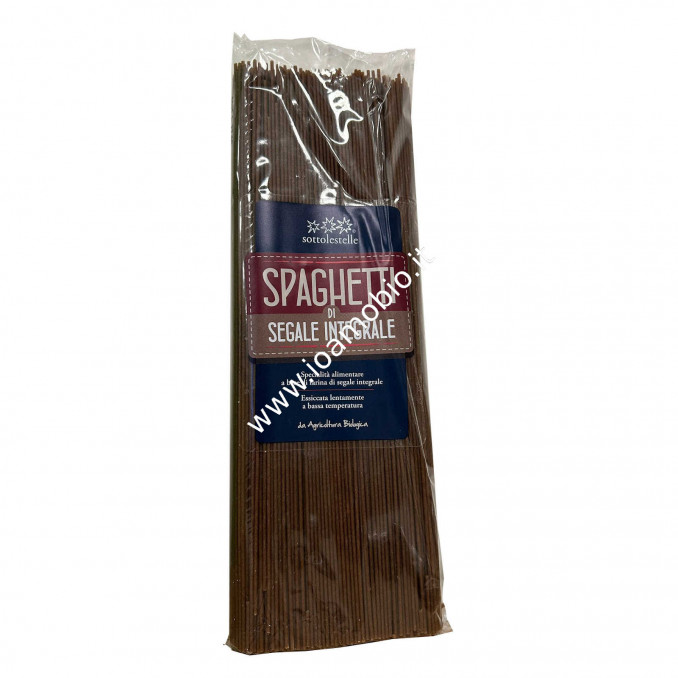 Spaghetti di Segale Integrale 500g - Pasta Biologica Sottolestelle