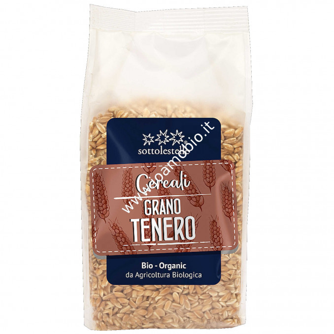 Grano Tenero Biologico Sottolestelle 500g - Cereali in Chicco