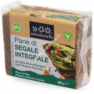 Pane di Segale Integrale Biologico 500g - Sottolestelle